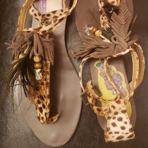 Leopard Sandals 🐆